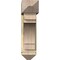 Ekena Millwork Merced Arts and Crafts Rough Sawn Bracket w/ Offset Brace, Douglas Fir, 8"W x 30"D x 30"H BKT0806X30X30MRC03RDF - alternate 4